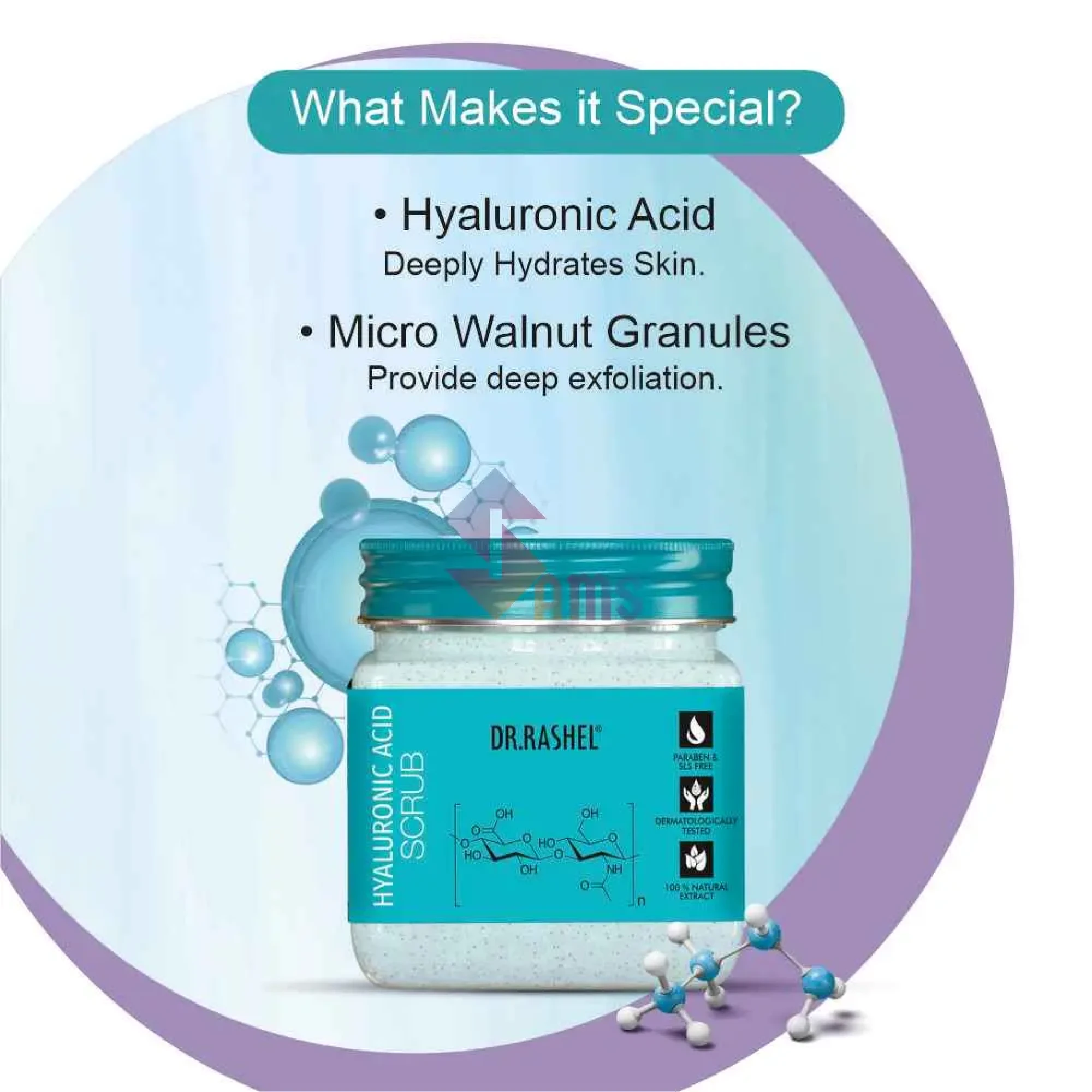 Dr Rashel Hyaluronic Acid Scrub 3 .webp